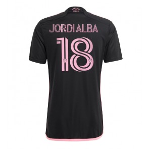 Inter Miami Jordi Alba #18 Replika Udebanetrøje 2024-25 Kortærmet